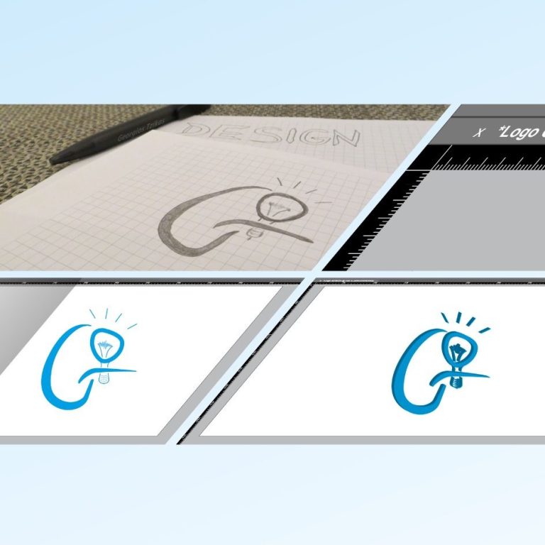 Grafik von Logoerstellung